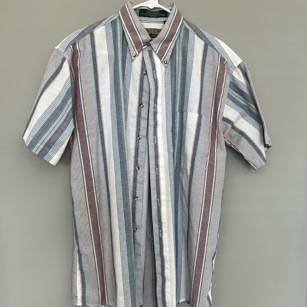 Striped Multicolor Men's Shirt